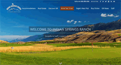Desktop Screenshot of indianspringsmontana.com